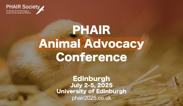 PHAIR Animal Advocacy Conference: Edinburgh, July 2-5, 2025 | PHAIR Society